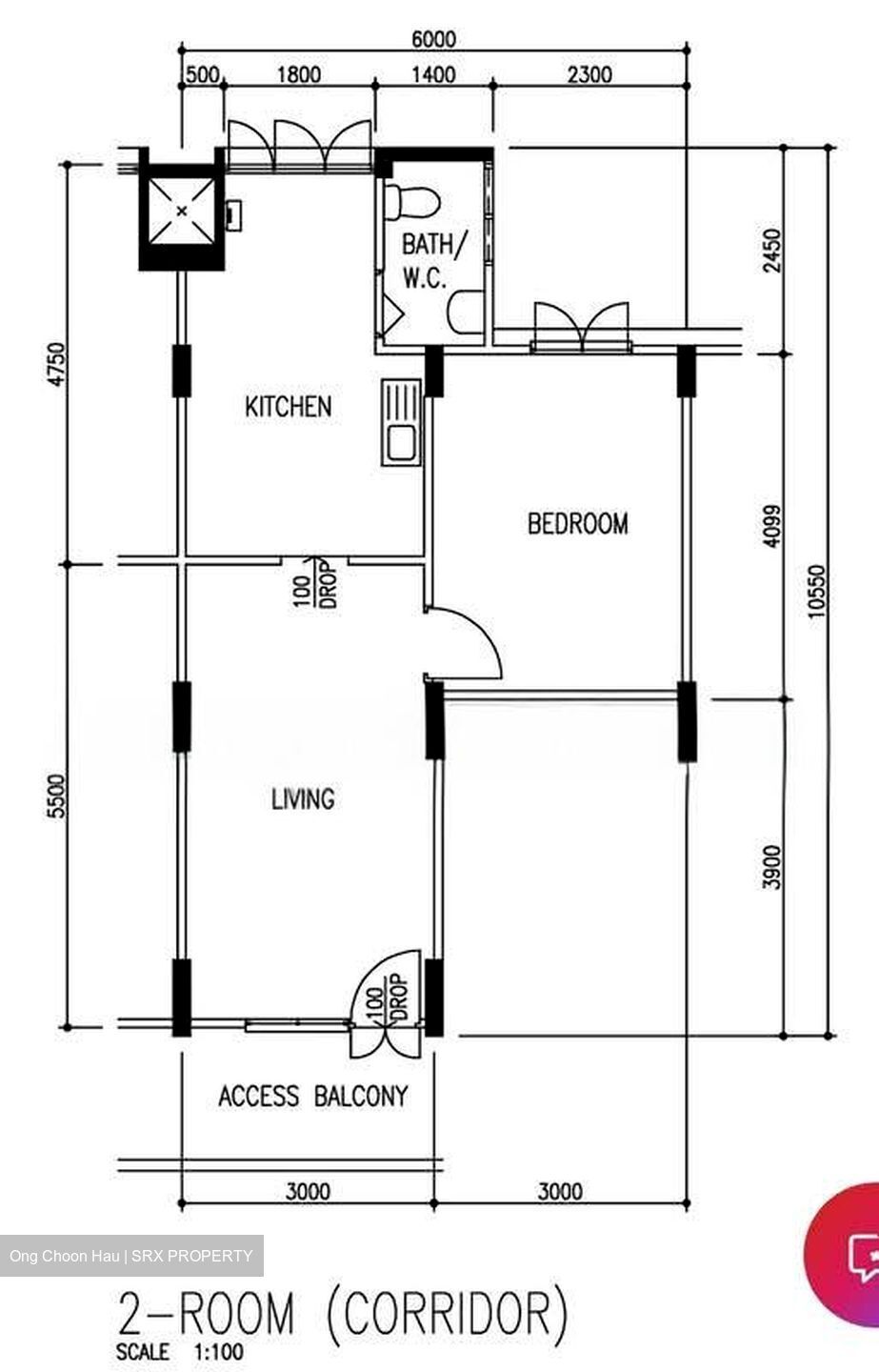 Blk 344 Clementi Avenue 5 (Clementi), HDB 2 Rooms #581298951
